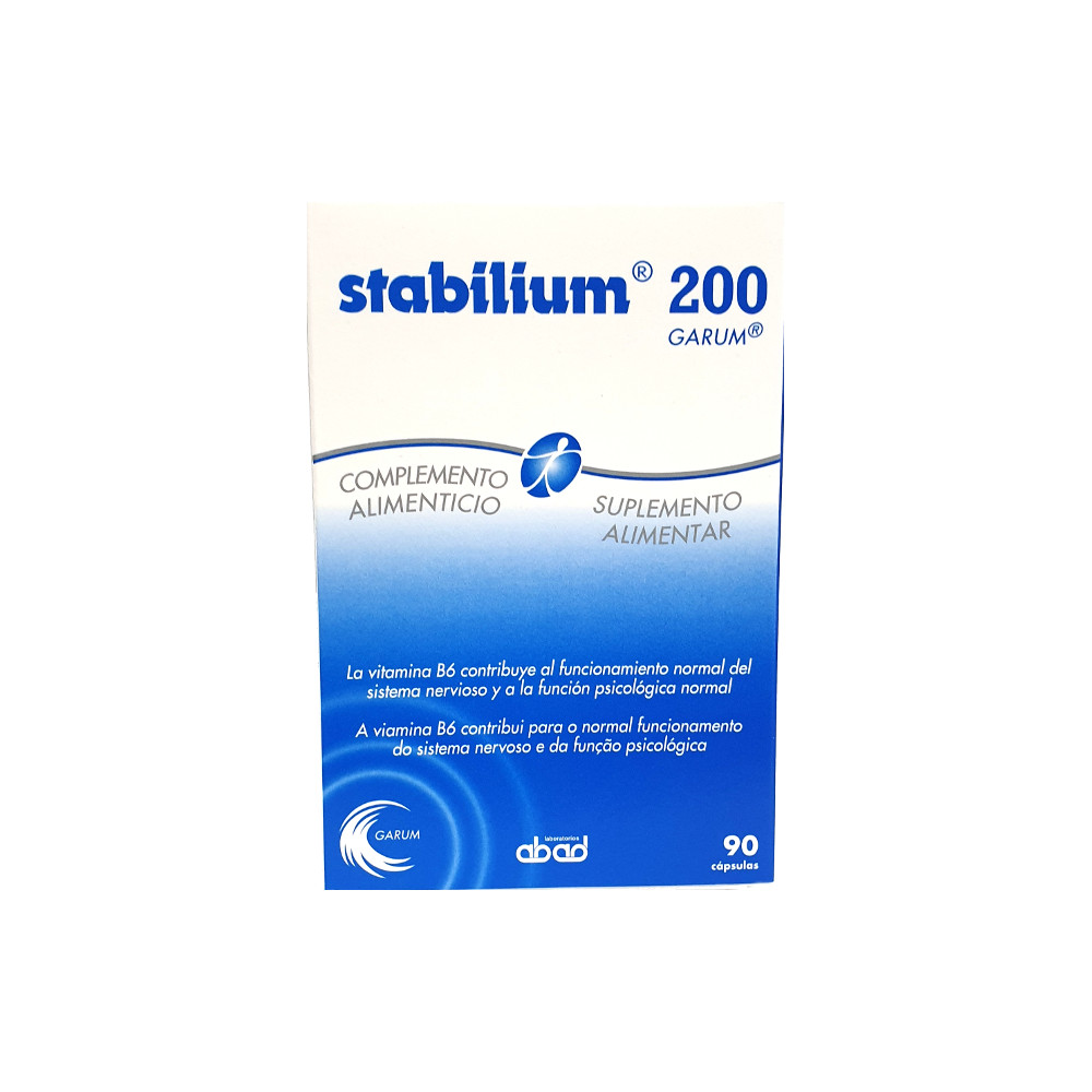 Comprar online STABILIUM-200 90 CAPS ABAD-KILUVA - Farmacia Coliseum