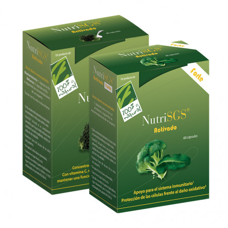 Comprar NUTRISGS ACTIVADO FORTE 60 CAP CIEN POR CIEN NATURAL online