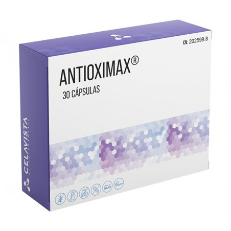 Comprar online ANTIOXIMAX 30 CAP CELAVISTA - Farmacia Coliseum