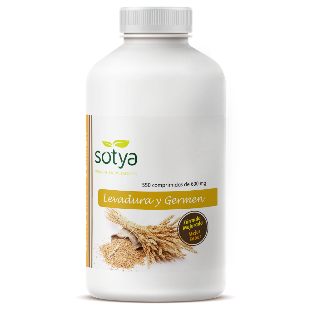 Comprar LEVADURAGERMEN 600 MG 550 COMP SOTYA online - Coliseum
