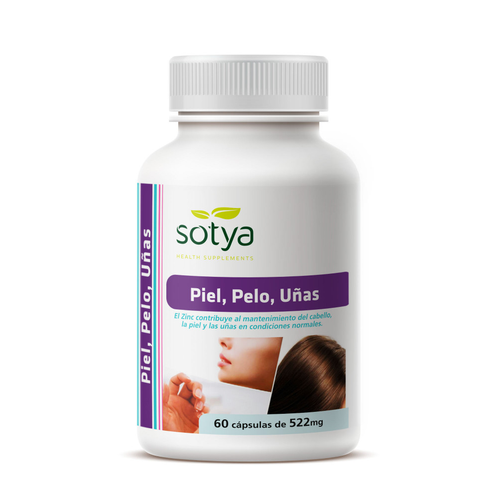 Comprar online PIEL PELO UÑAS 60 CAPS SOTYA - Farmacia Coliseum