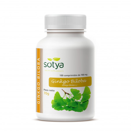 Comprar online GINKGO BILOBA 700 MG 100 COMP SOTYA - Coliseum