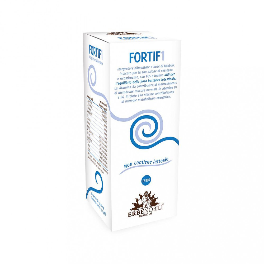 Comprar online FORTIF1 30 CAP 570 MG ERBENOBILI  - Farmacia Coliseum