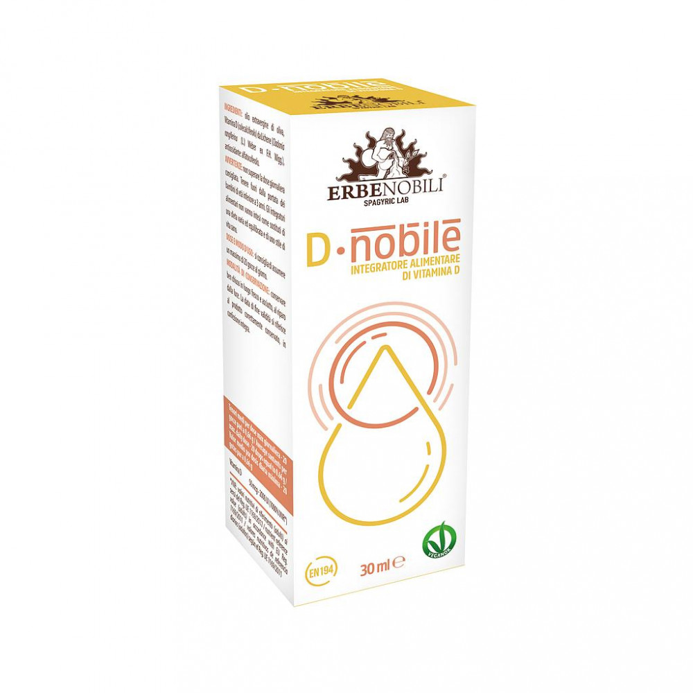 Comprar online D-NOBILE 30 ML GOTAS ERBENOBILI  - Farmacia Coliseum