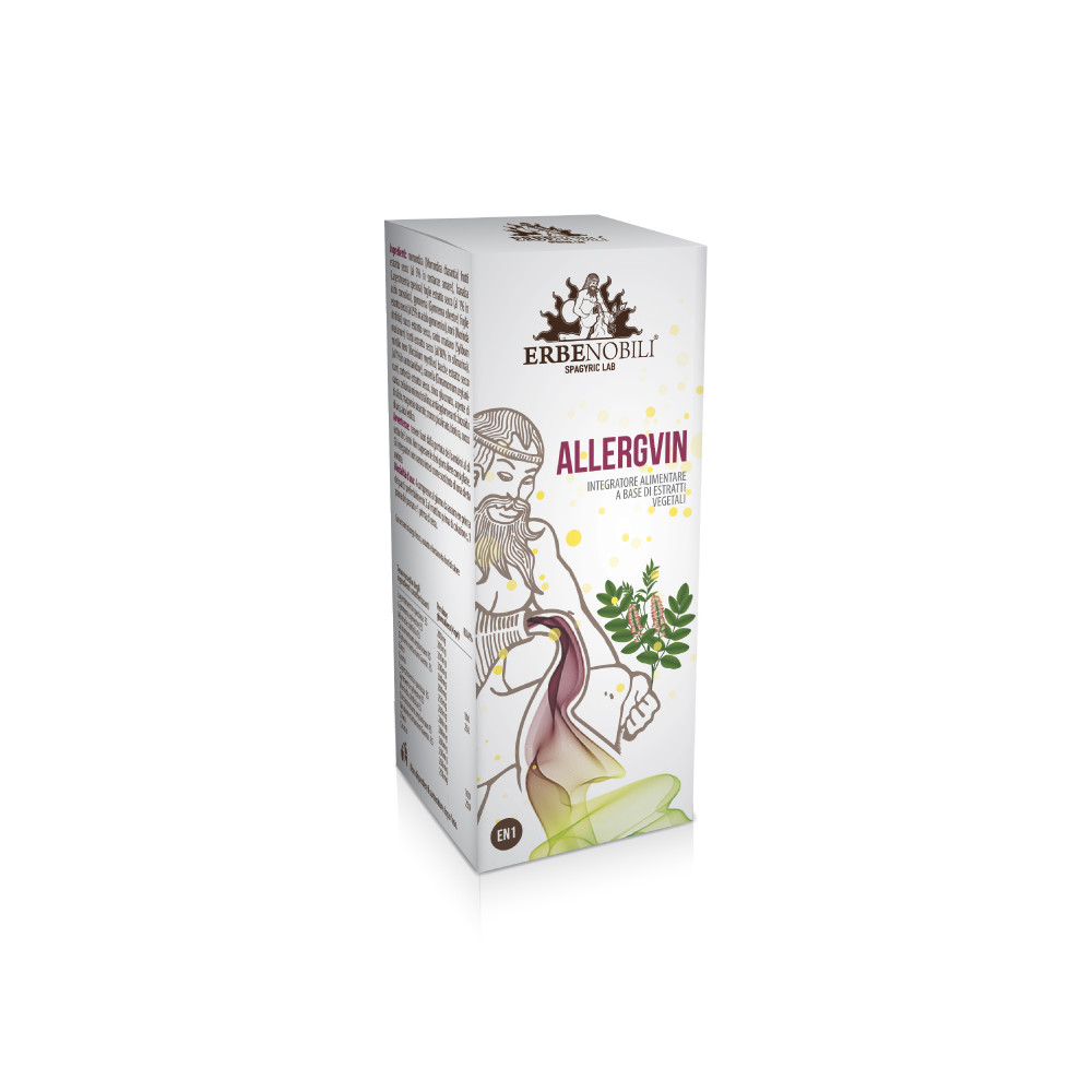 Comprar online ALLERGVIN  60 COMP 500 MG ERBENOBILI  - Farmacia Coliseum