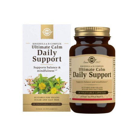 Comprar ULTIMATE CALM DAILY SUPPORT 30 CAP SOLGAR online - Coliseum