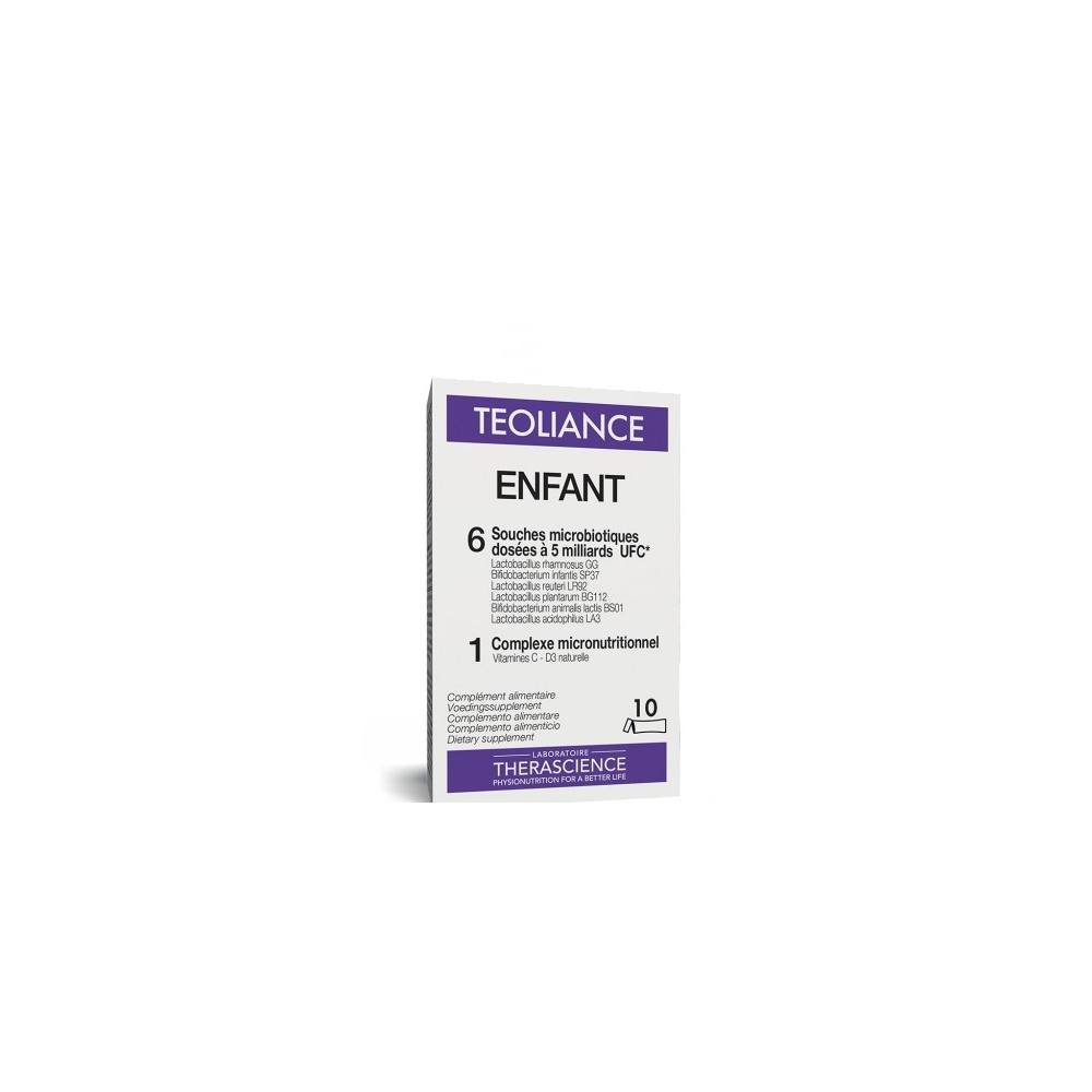 Comprar TEOLIANCE ENFANT 10 STICKS PHYSIOMANCE THERASCIENCE