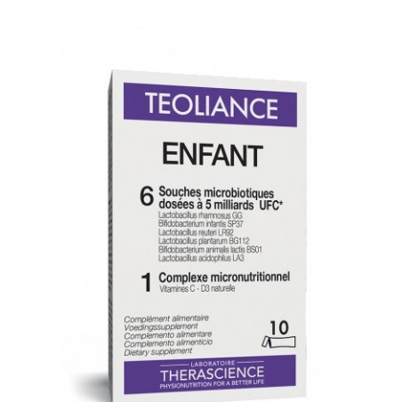 Comprar TEOLIANCE ENFANT 10 STICKS PHYSIOMANCE THERASCIENCE