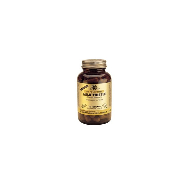 Comprar CARDO MARIA (MILK THISTLE) 50 CAP SOLGAR online - Coliseum