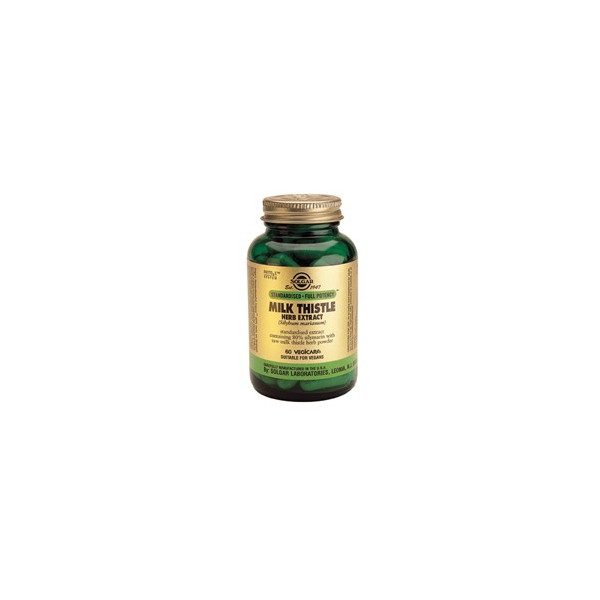Comprar online CARDO MARIA (MILK THISTLE) ESTANDARIZADO 60 CAP SOLGAR