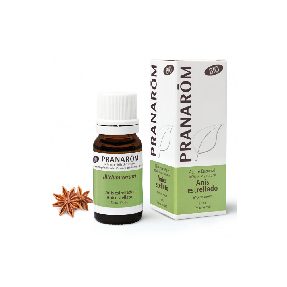 Comprar aceite esencial Anis Estrellado BIO 10cc pranarom| Coliseum