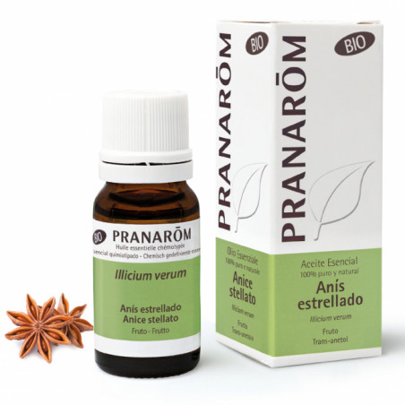 Comprar aceite esencial Anis Estrellado BIO 10cc pranarom| Coliseum