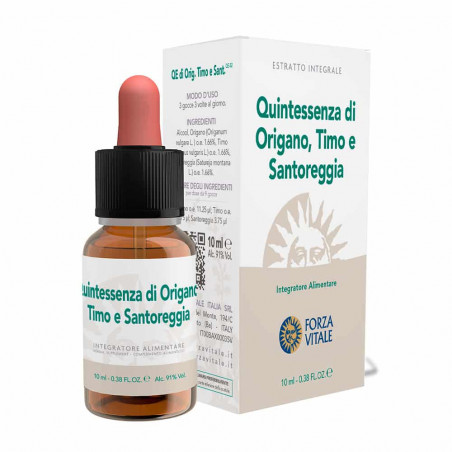 Comprar ORIGANO TIMO SANTOREGGIA QUINTA ESENCIA 10 CC FORZA VITALE