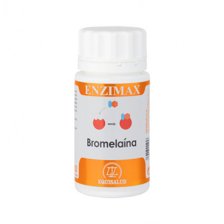 Comprar online ENZIMAX BROMELAINA 50 CAP EQUISALUD - Farmacia Coliseum