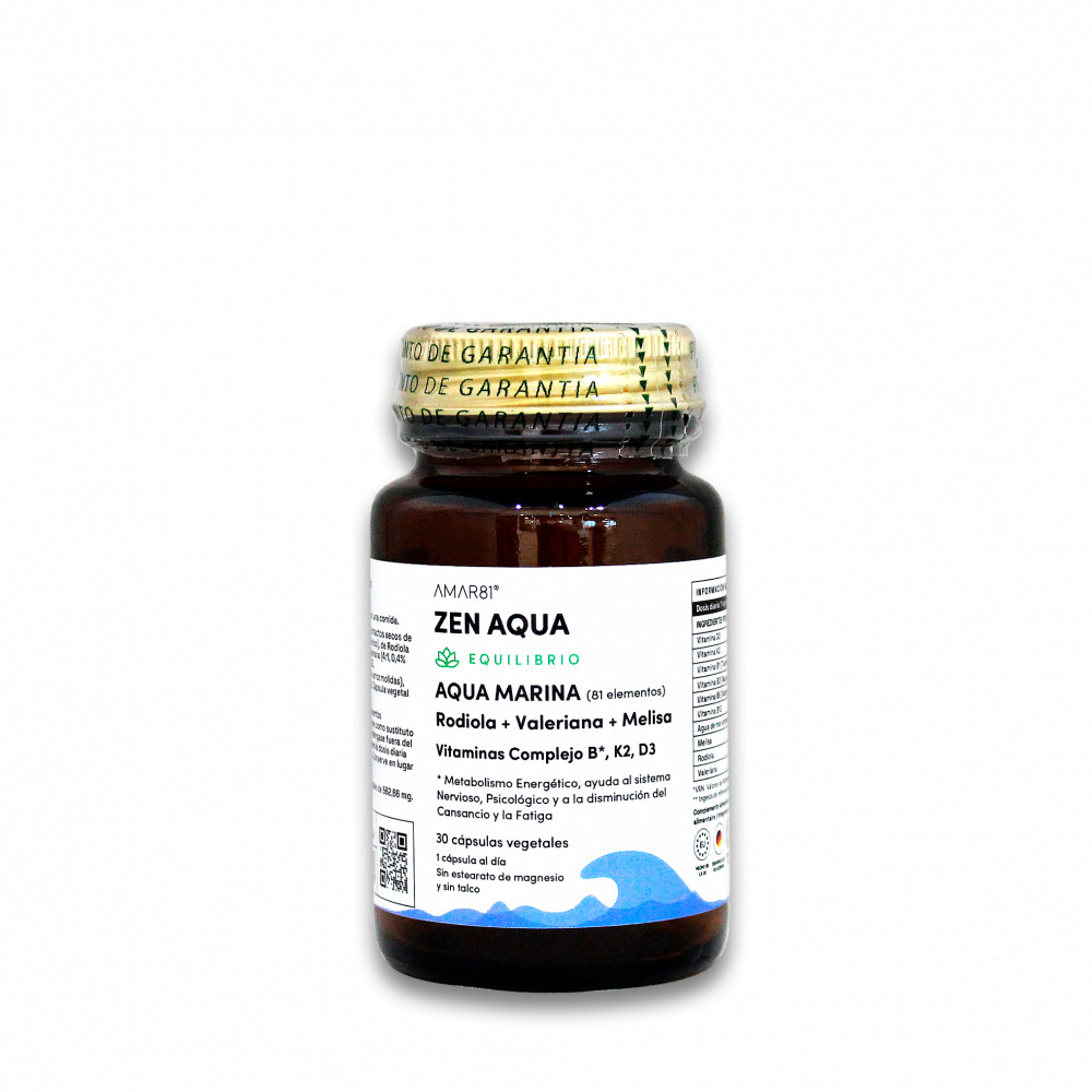 Comprar online ZEN AQUA 30 CAPS AMAR81 - Farmacia Coliseum