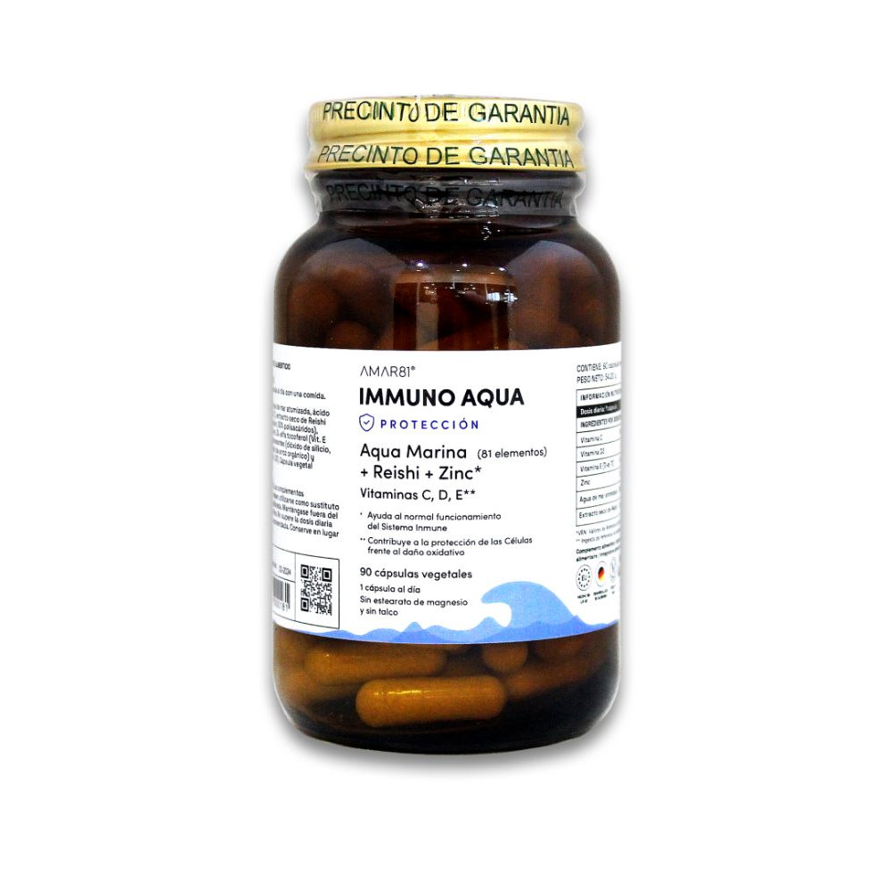 Comprar online IMMUNO AQUA 90 CAPS AMAR81 - Farmacia Coliseum
