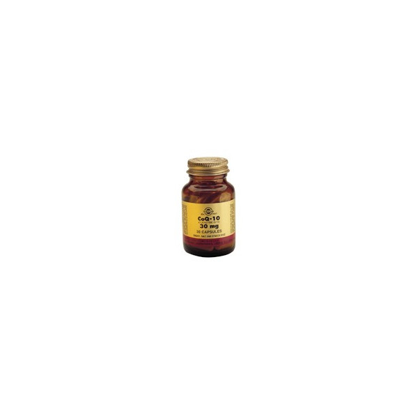 Comprar COENZIMA Q-10 MAXI 30 MG 30 CAP SOLGAR online - Coliseum