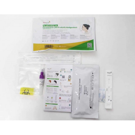 Comprar TEST NASAL ANTIGENOS AUTODIAGNOSTICO HOTGEN 1 TEST online