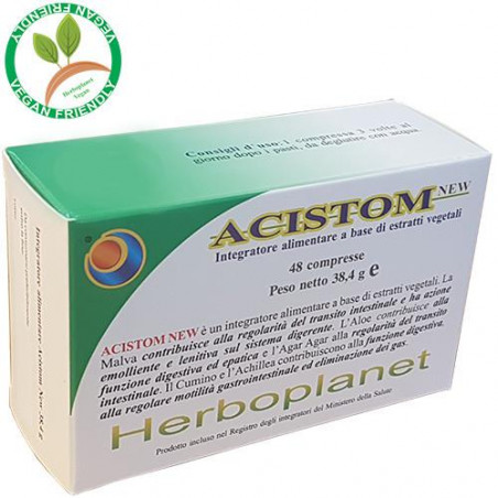 Comprar online ACISTOM 48 COMP HERBOPLANET - Farmacia Coliseum