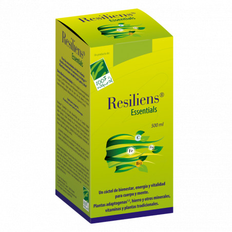 Comprar online RESILIENS ESSENTIALS 500 CC CIEN POR CIEN NATURAL