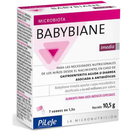Comprar BABYBIANE IMEDIA 7 SOBRES PILEJE online - Farmacia Coliseum