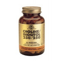 Comprar online COLINA INOSITOL 250/250 MG 50 CAP SOLGAR - Coliseum