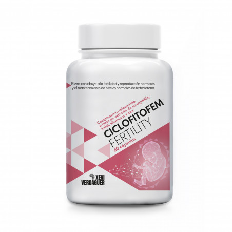 Comprar online CICLOFITOFEM FERTILITY 60 CAPS XEVI VERDAGUER -Coliseum