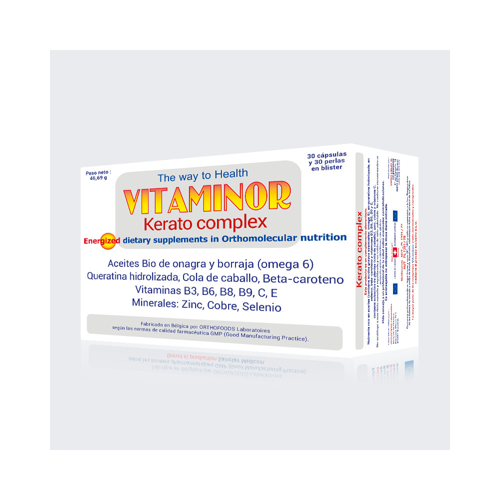 Comprar online KERATO COMPLEX 30+30 CAP VITAMINOR