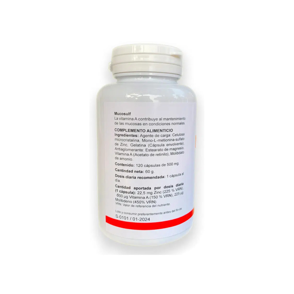 Comprar MUCOSULF 120 CAP REDPNI online - Farmacia Coliseum