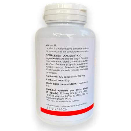 Comprar MUCOSULF 120 CAP REDPNI online - Farmacia Coliseum
