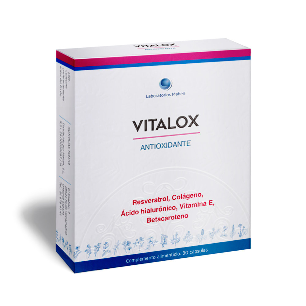 Comprar VITALOX 30 CAP MAHEN online - Farmacia Coliseum