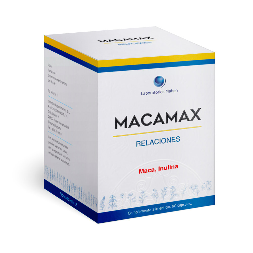 Comprar online MACAMAX 90 CAP MAHEN - Farmacia Coliseum