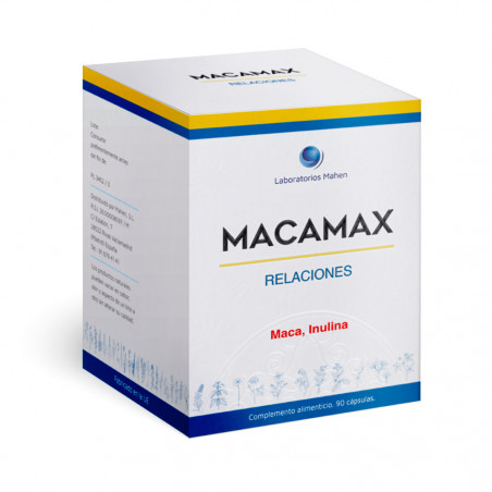 Comprar online MACAMAX 90 CAP MAHEN - Farmacia Coliseum