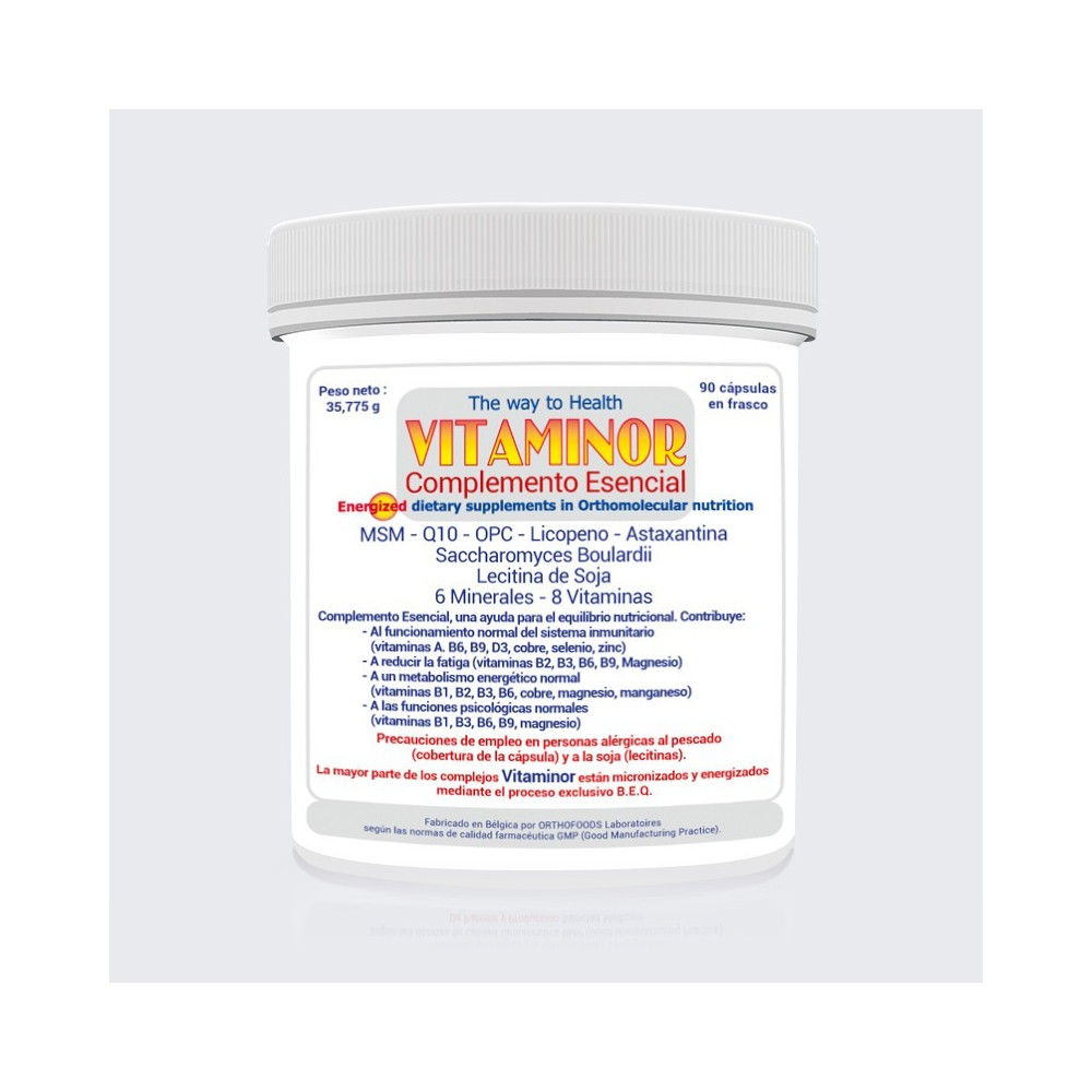 Comprar online Complemento Esencial Vitaminor - Farmacia Coliseum