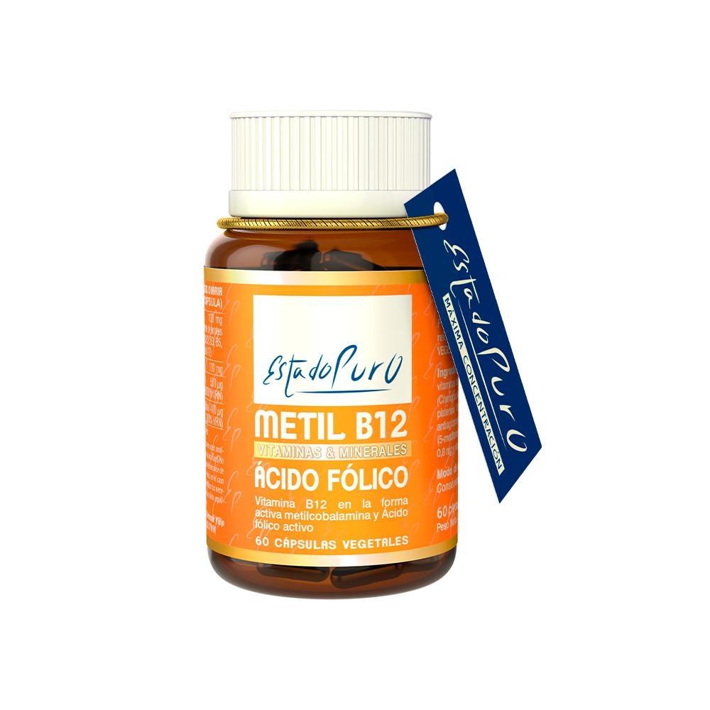 METIL B12 FOLICO 60 CAP VEGETALES ESTADO PURO TONGIL - Coliseum