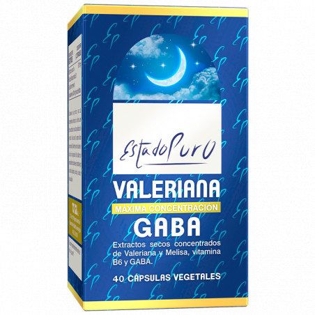 Comprar VALERIANA GABA 40 CAP VEGETALES ESTADO PURO TONGIL - Coliseum