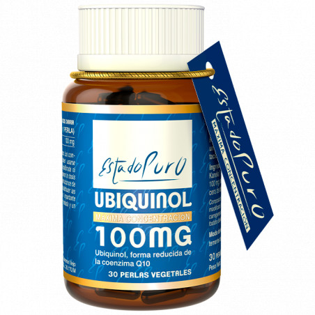 UBIQUINOL 100 MG 30 CAP VEGETALES ESTADO PURO TONGIL - Coliseum