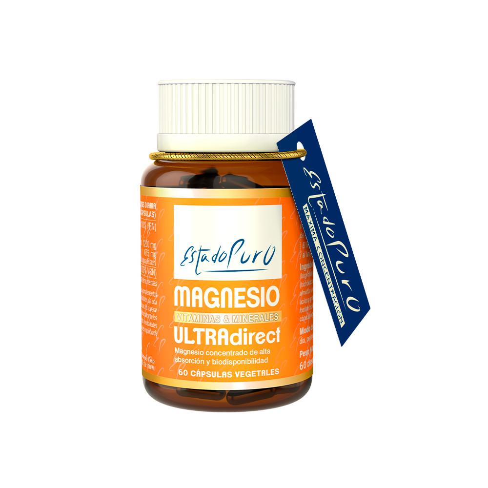 Comprar MAGNESIO ULTRADIRECT 60 CAP VEGE ESTADO PURO TONGIL