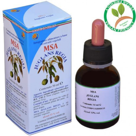 Comprar online JUGLANS REGIA GEMAS MSA (NOGAL) MACERADO YEMAS 50 CC HERBOPLANET - Farmacia Coliseum