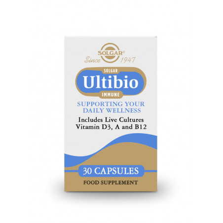 Comprar online Ultibio Immune 30 cap Solgar - Farmacia Coliseum