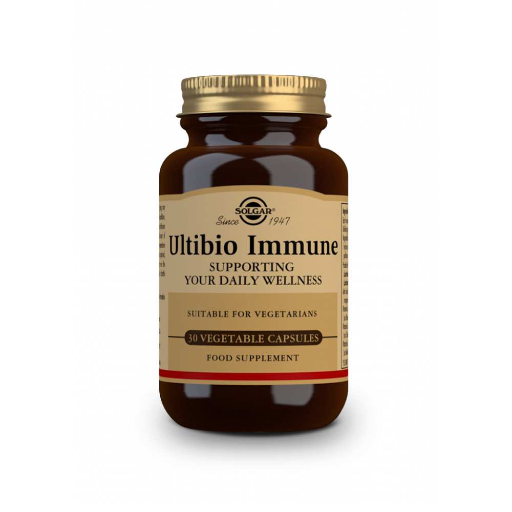 Comprar online Ultibio Immune 30 cap Solgar - Farmacia Coliseum