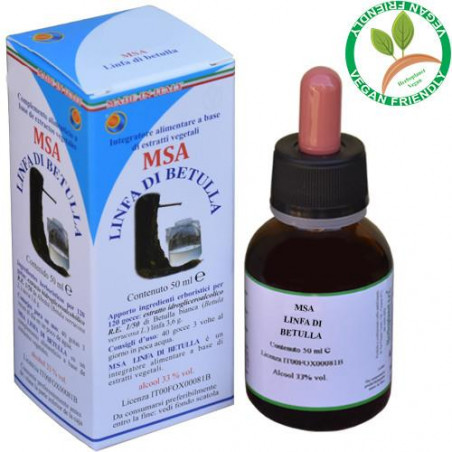 Comprar online LINFA DI BETULA SAVIA MSA MACERADO 50 CC HERBOPLANET