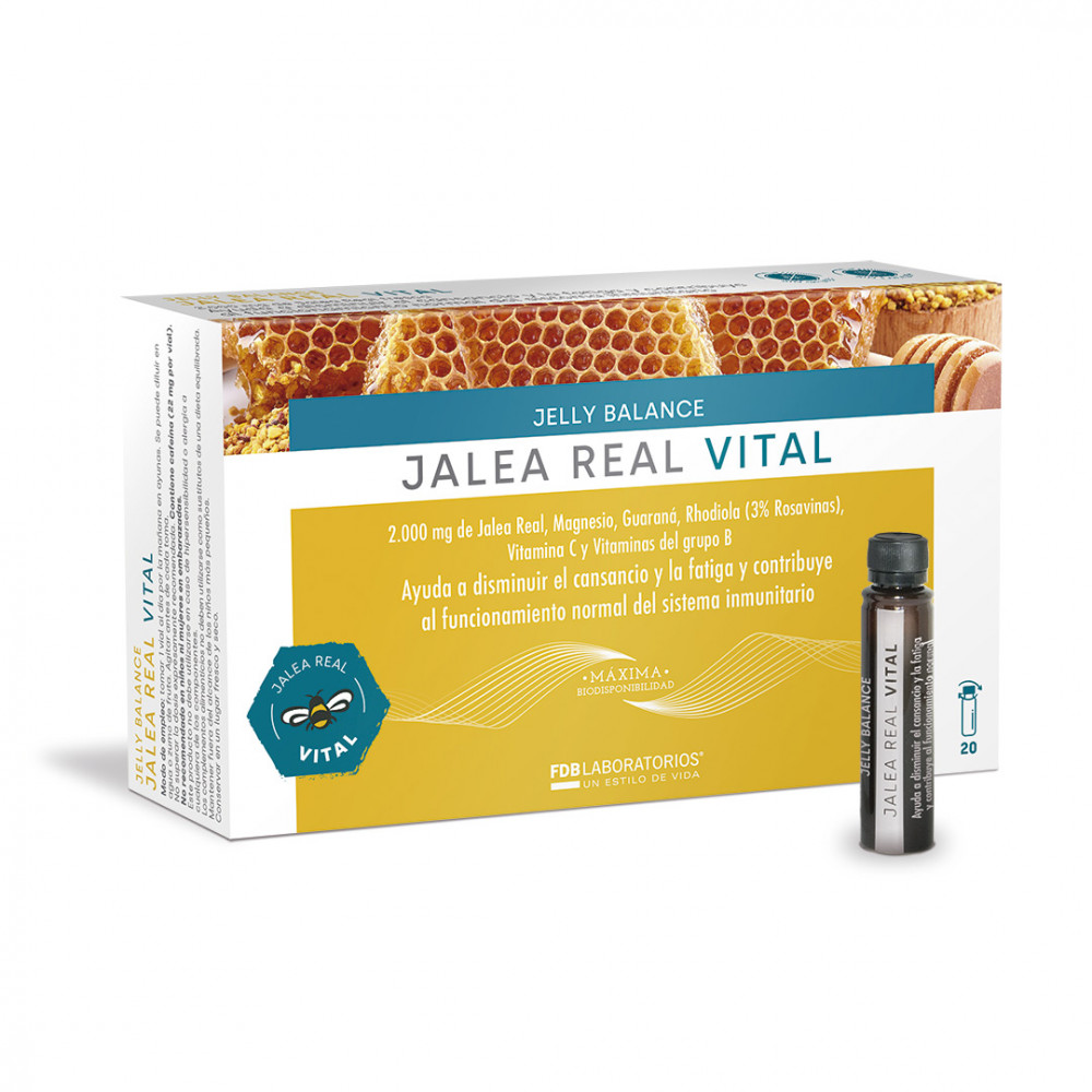 Comprar  JALEA REAL VITAL JELLY BALANCE 20 AMP FDB LABORATORIOS online - Farmacia Coliseum
