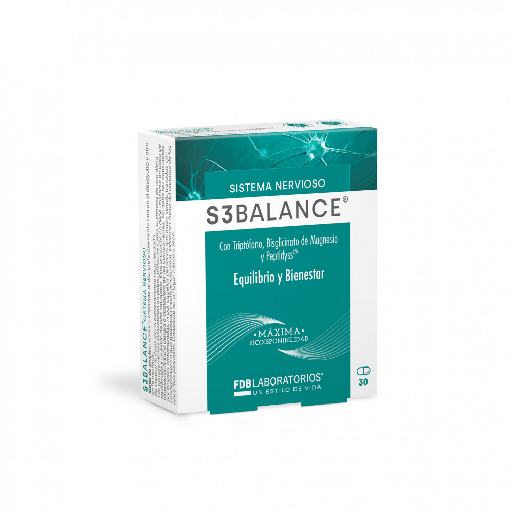 Comprar  S3 BALANCE 30 CAP FDB LABORATORIOS online - Farmacia Coliseum