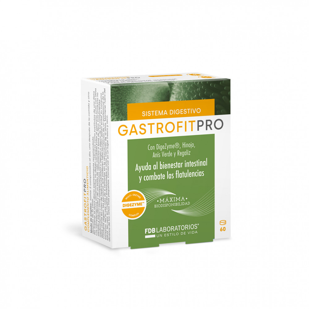 Comprar  GASTROFIT PRO 60 COMP FDB LABORATORIOS online - Farmacia Coliseum