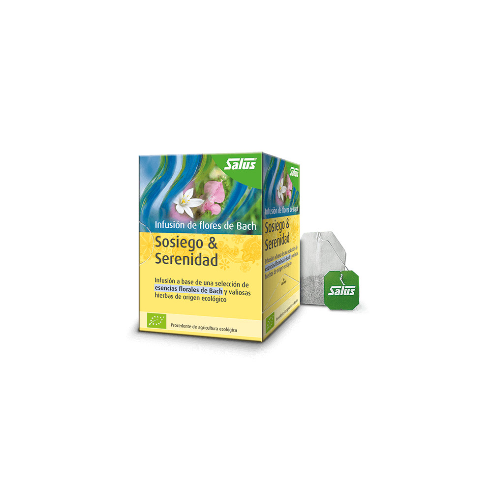Comprar SOSIEGO SERENIDAD INFUSION FLORES DE BACH 15 UNID SALUS