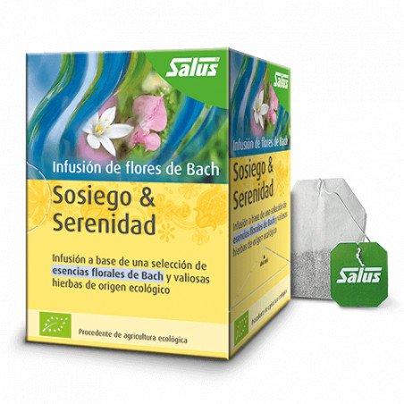 Comprar SOSIEGO SERENIDAD INFUSION FLORES DE BACH 15 UNID SALUS