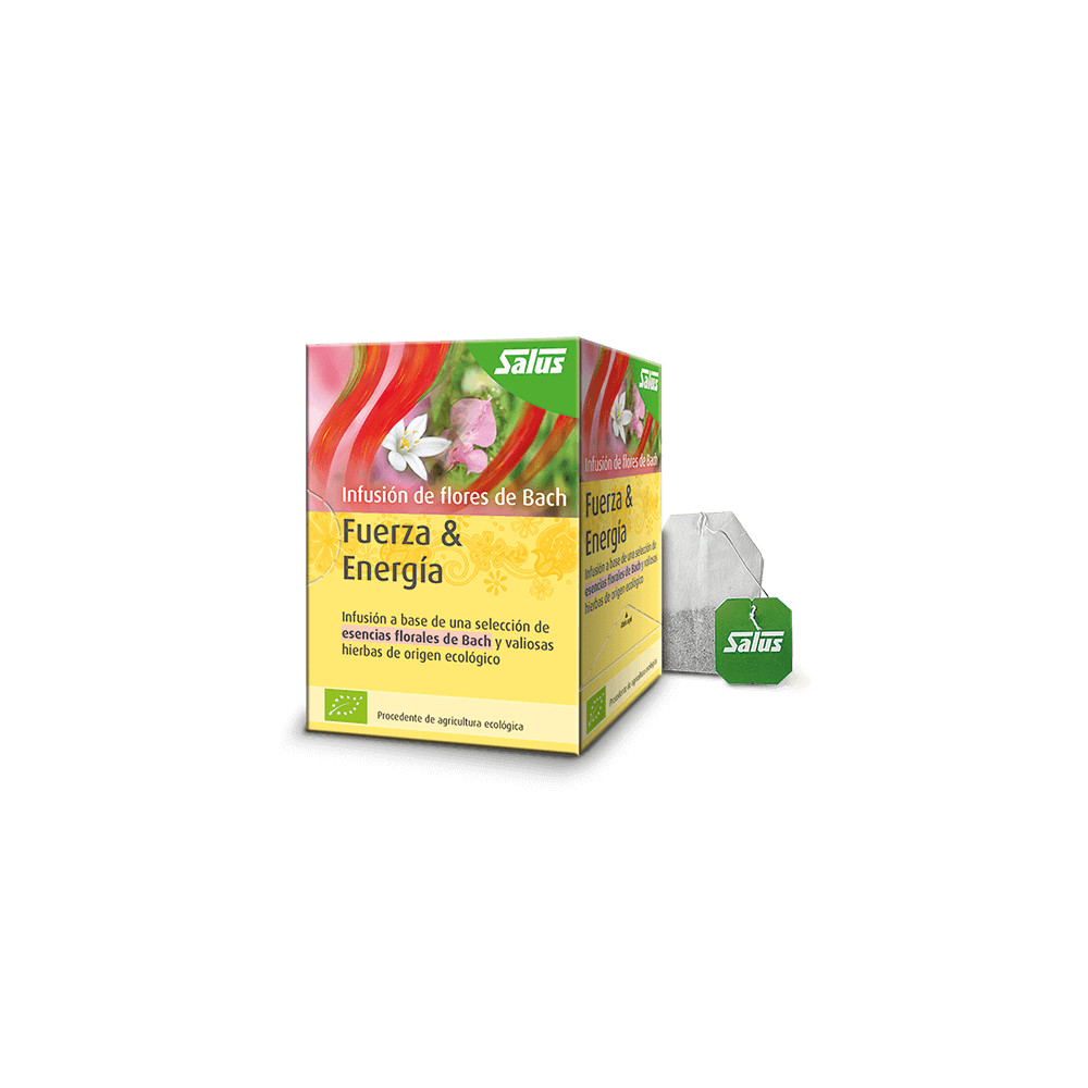 Comprar online FUERZA ENERGIA INFUSION FLORES DE BACH 15 UNID SALUS - Farmacia Coliseum