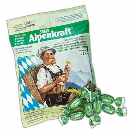 Comprar  ALPENKRAFT CARAMELOS 75 GR SALUS online - Farmacia Coliseum