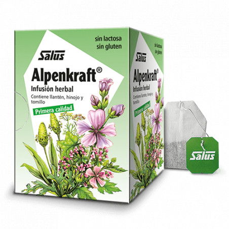 Comprar  ALPENKRAFT INFUSION 15 UNID SALUS online - Farmacia Coliseum